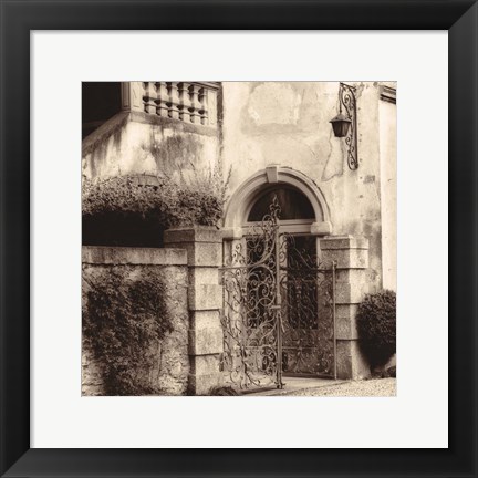Framed Volterra, Toscana Print