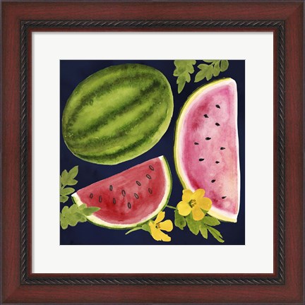 Framed Fresh Fruit II Print