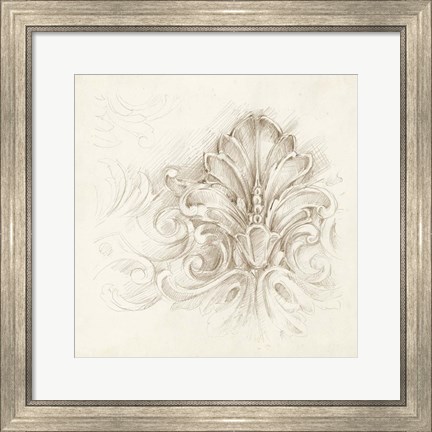 Framed Architectural Accent III Print