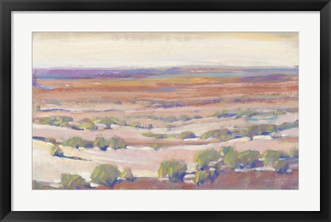 Framed High Desert Pastels I Print