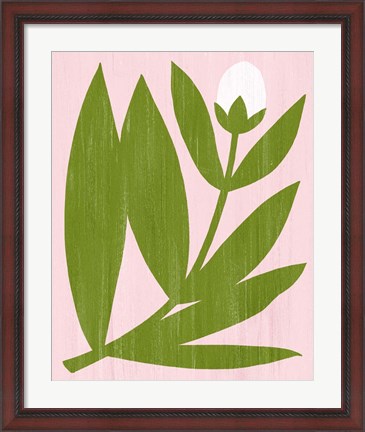 Framed Flower Cutting III Print