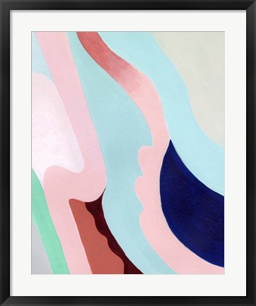 Framed Pastel Highlands II Print