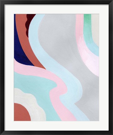 Framed Pastel Highlands III Print