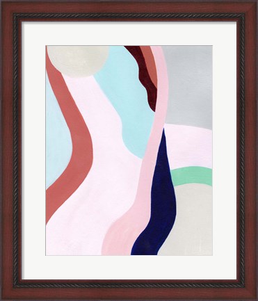 Framed Pastel Highlands IV Print