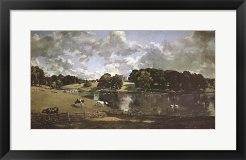 Framed English School, Wivenhoe Park Print