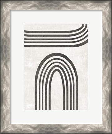 Framed Modern Arc III Print