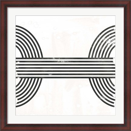 Framed Arc Emblem IV Print