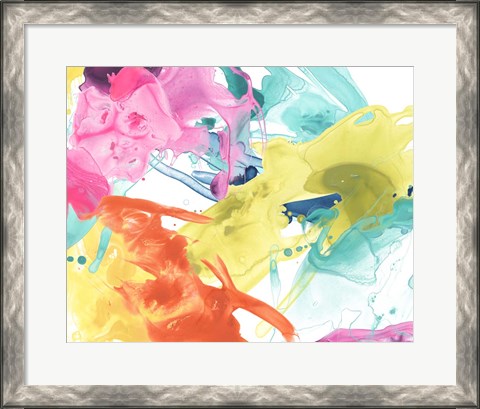 Framed Elemental Motion III Print