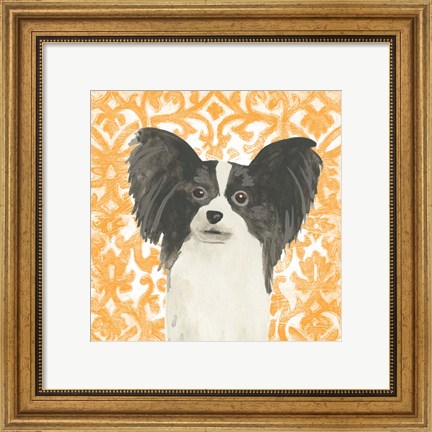 Framed Parlor Pooches III Print