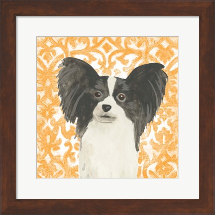 Framed Parlor Pooches III Print