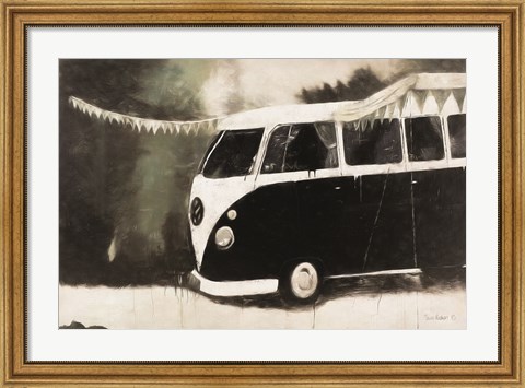 Framed Gone Camping Print