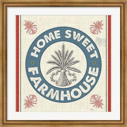 Framed Sweet Farmhouse I No 100 Print