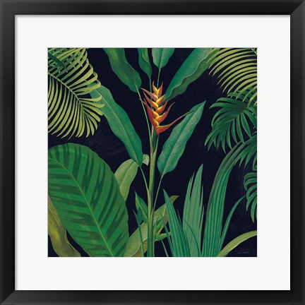 Framed Dramatic Tropical II Print