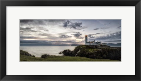 Framed Lighthouse Panorama Print