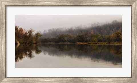 Framed Autumn&#39;s Reflection Print