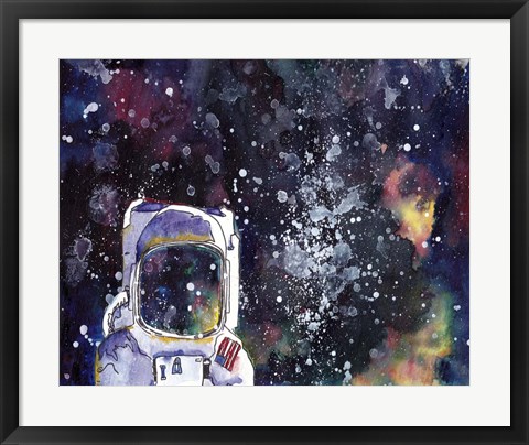 Framed Night Sky I Print