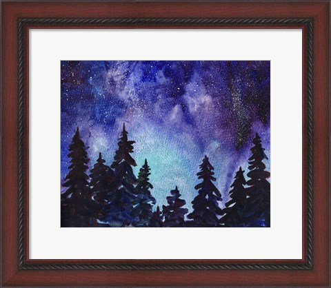 Framed Night Sky III Print