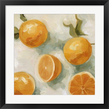 Framed Fresh Citrus IV Print