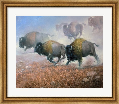 Framed Prairie Thunder Print
