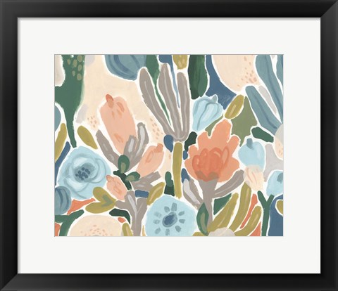 Framed Meadow Gala I Print