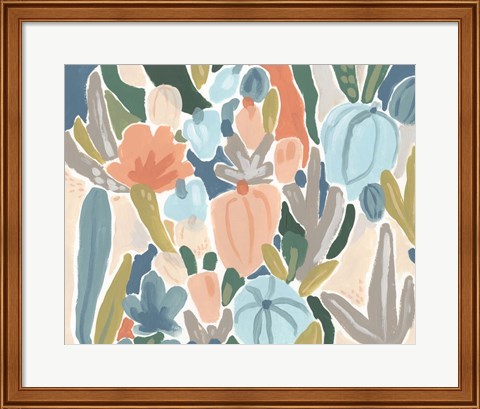 Framed Meadow Gala II Print