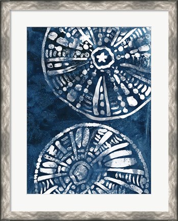 Framed Sea Batik II Print