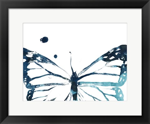 Framed Butterfly Imprint III Print