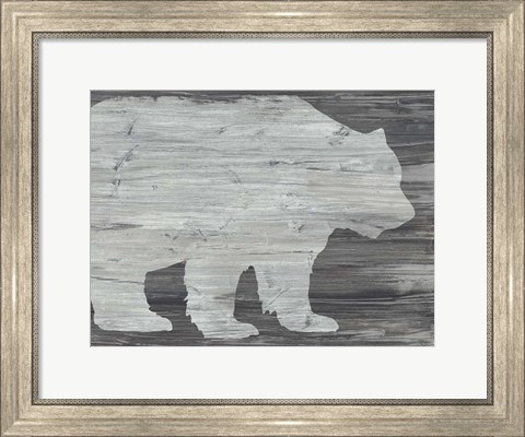 Framed Vintage Plains Animals II Print