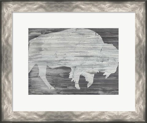 Framed Vintage Plains Animals VI Print