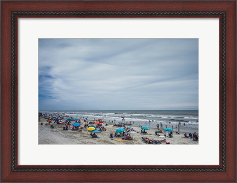 Framed Wildwood Beach, NJ Print