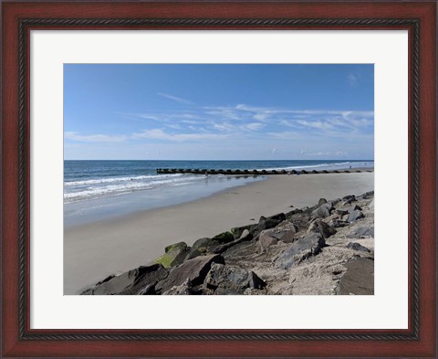 Framed North Wildwood 1, NJ Print