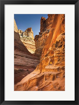 Framed Crack Canyon II Print