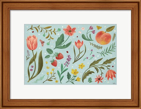 Framed Spring Botanical I Print