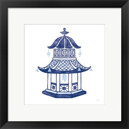 Framed Everyday Chinoiserie III Print