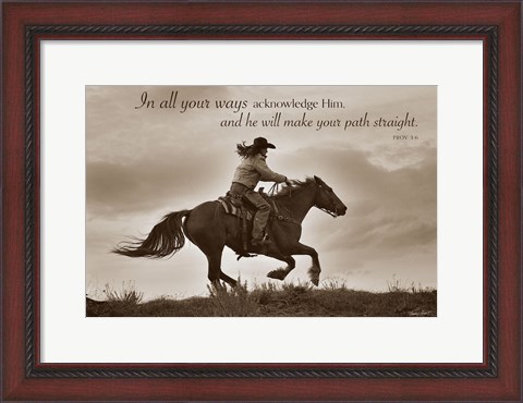 Framed Color me Gone (In all your ways...) Print