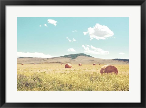 Framed Day in the Fields Print