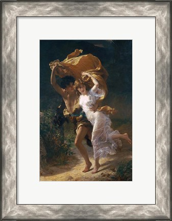 Framed Storm, 1880 Print