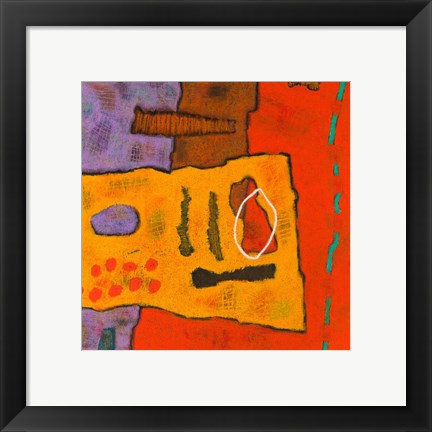 Framed Conversations in the Abstract #21 Print
