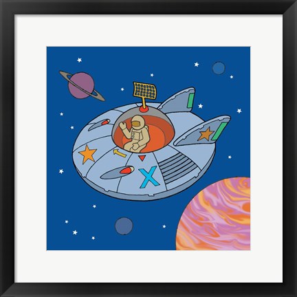 Framed Saucer Print