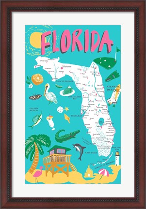 Framed Florida Print