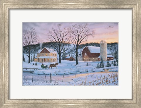 Framed Winter Memories Print