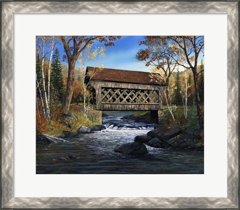 Framed Trout Creek Crossing Print