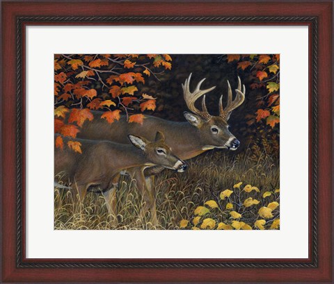 Framed Scent of Autumn Print