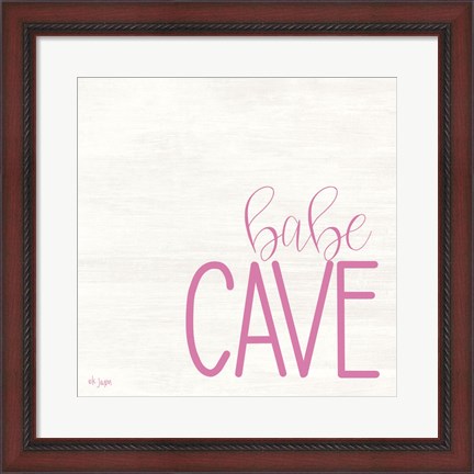 Framed Babe Cave Print