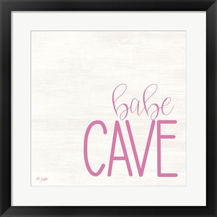 Framed Babe Cave Print