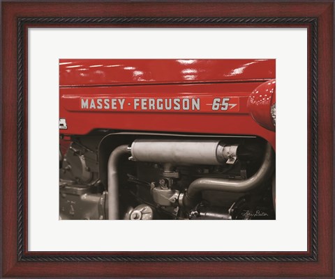 Framed Massey-Ferguson I Print
