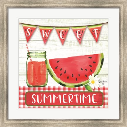 Framed Sweet Summertime Print