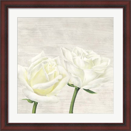 Framed Classic Roses II Print