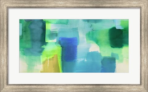 Framed Colors of Water Print