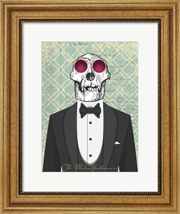 Framed Modern Gentleman #2 Print